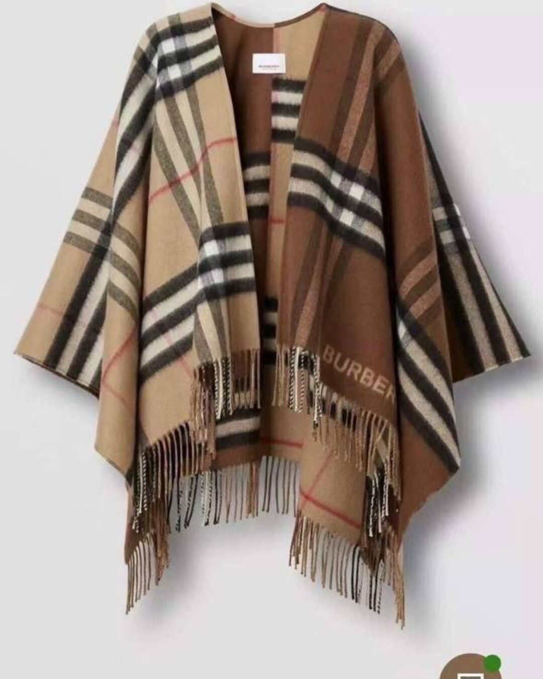 Шарф-пончо Burberry