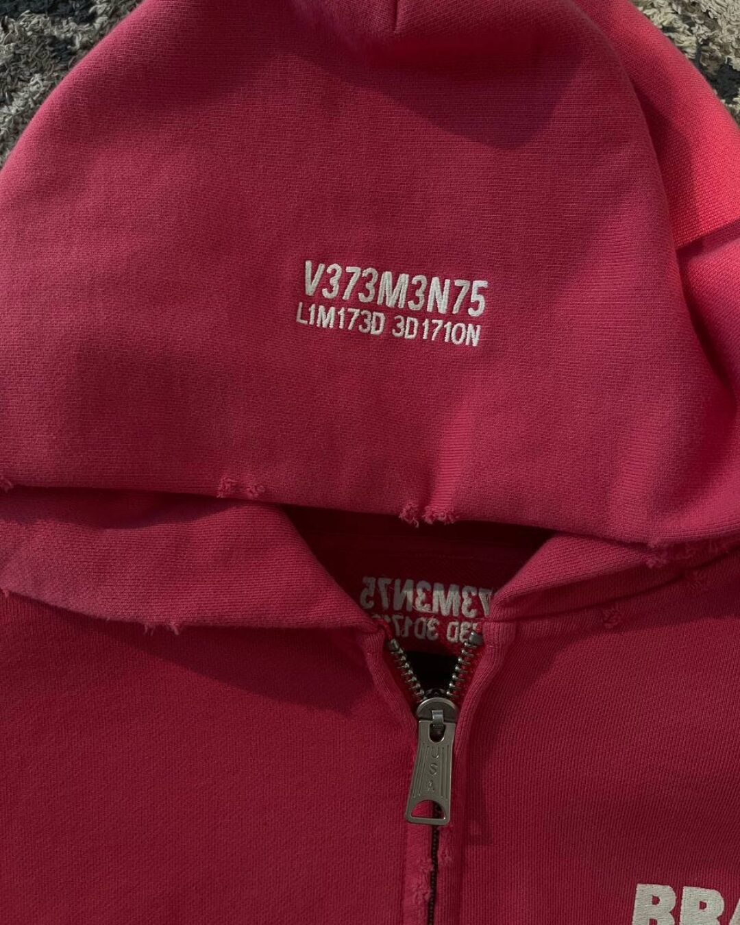 Zip-Худи Vetements