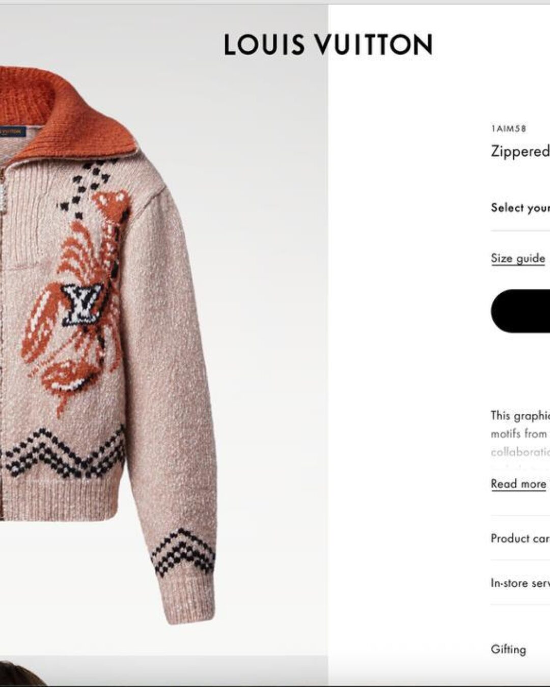 Свитер Louis Vuitton