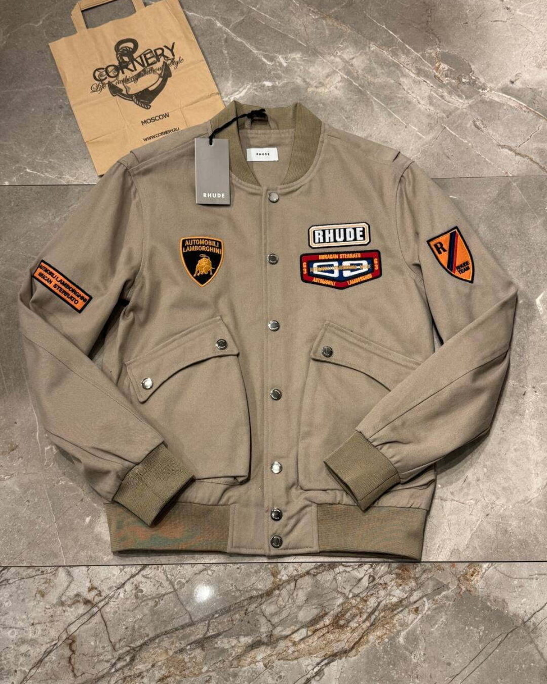 Бомбер Rhude x Lamborghini