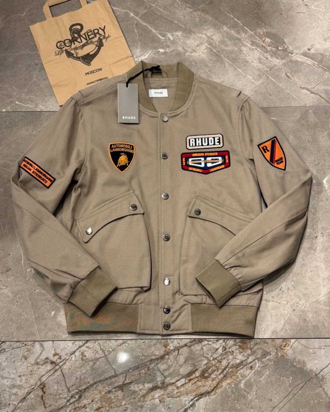 Бомбер Rhude x Lamborghini