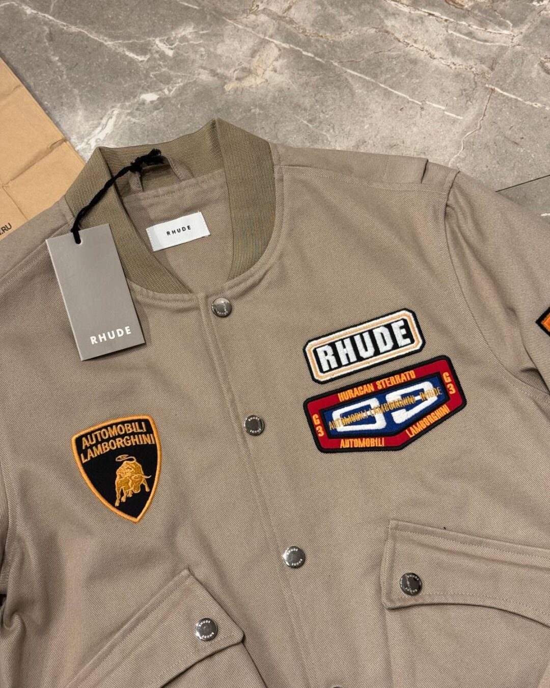 Бомбер Rhude x Lamborghini