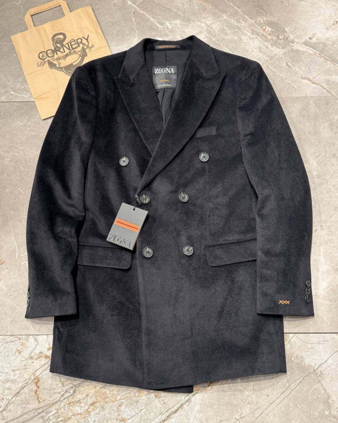 Облегченное пальто Zegna