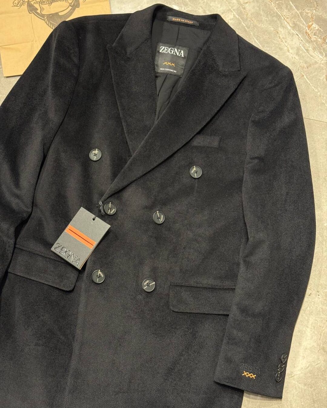 Облегченное пальто Zegna