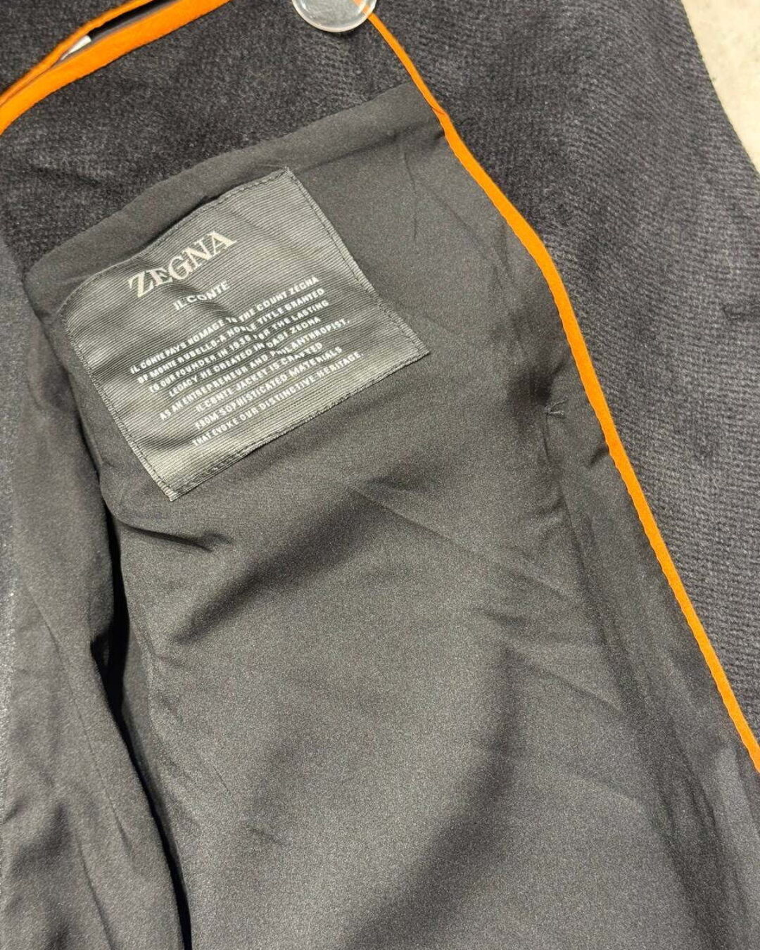 Облегченное пальто Zegna