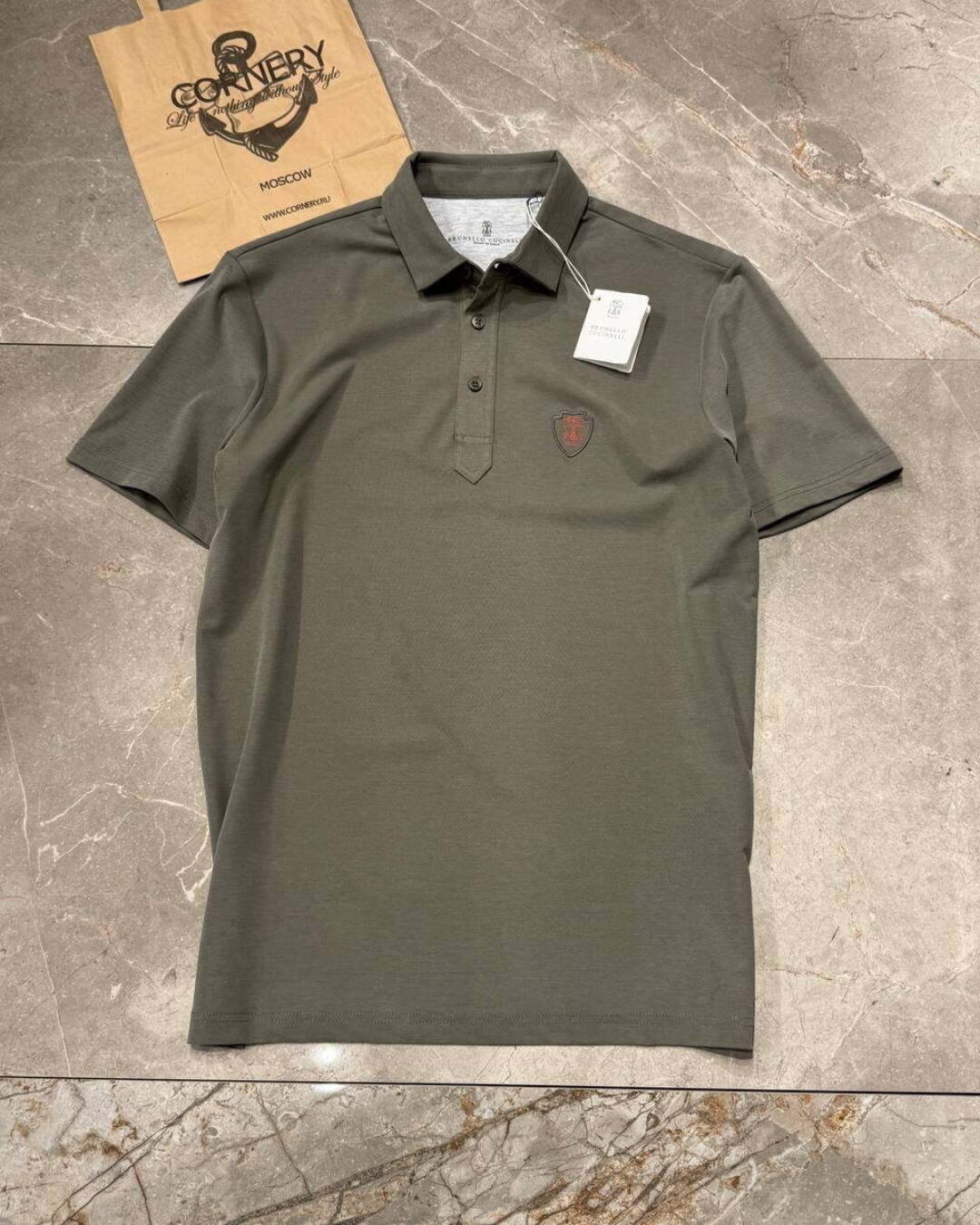 Поло Brunello Cucinelli