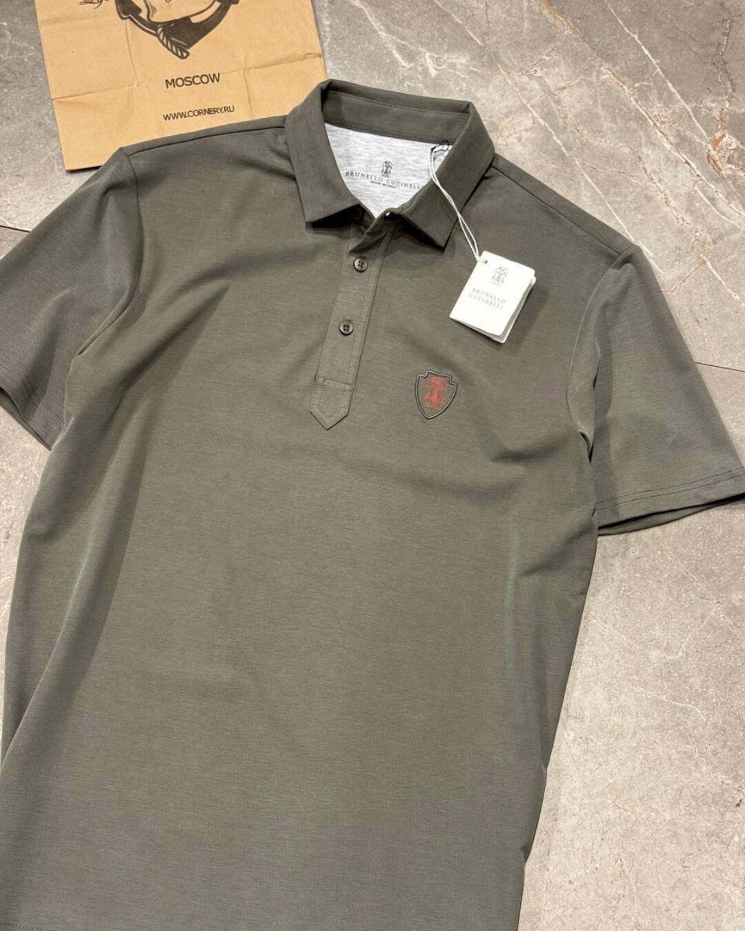 Поло Brunello Cucinelli