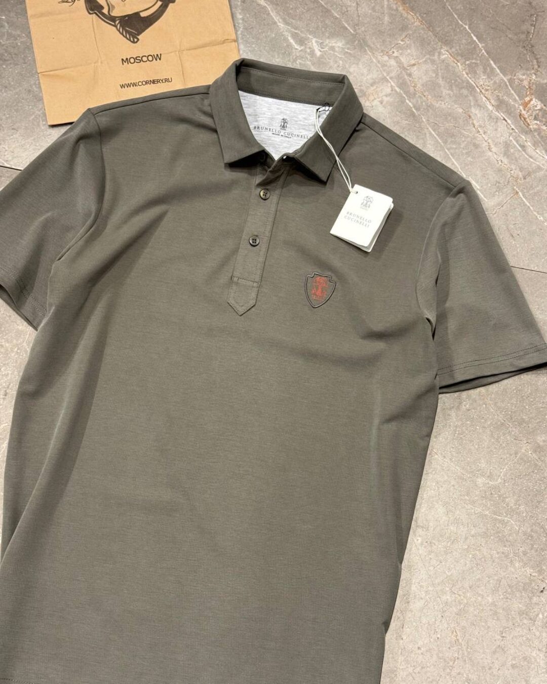 Поло Brunello Cucinelli