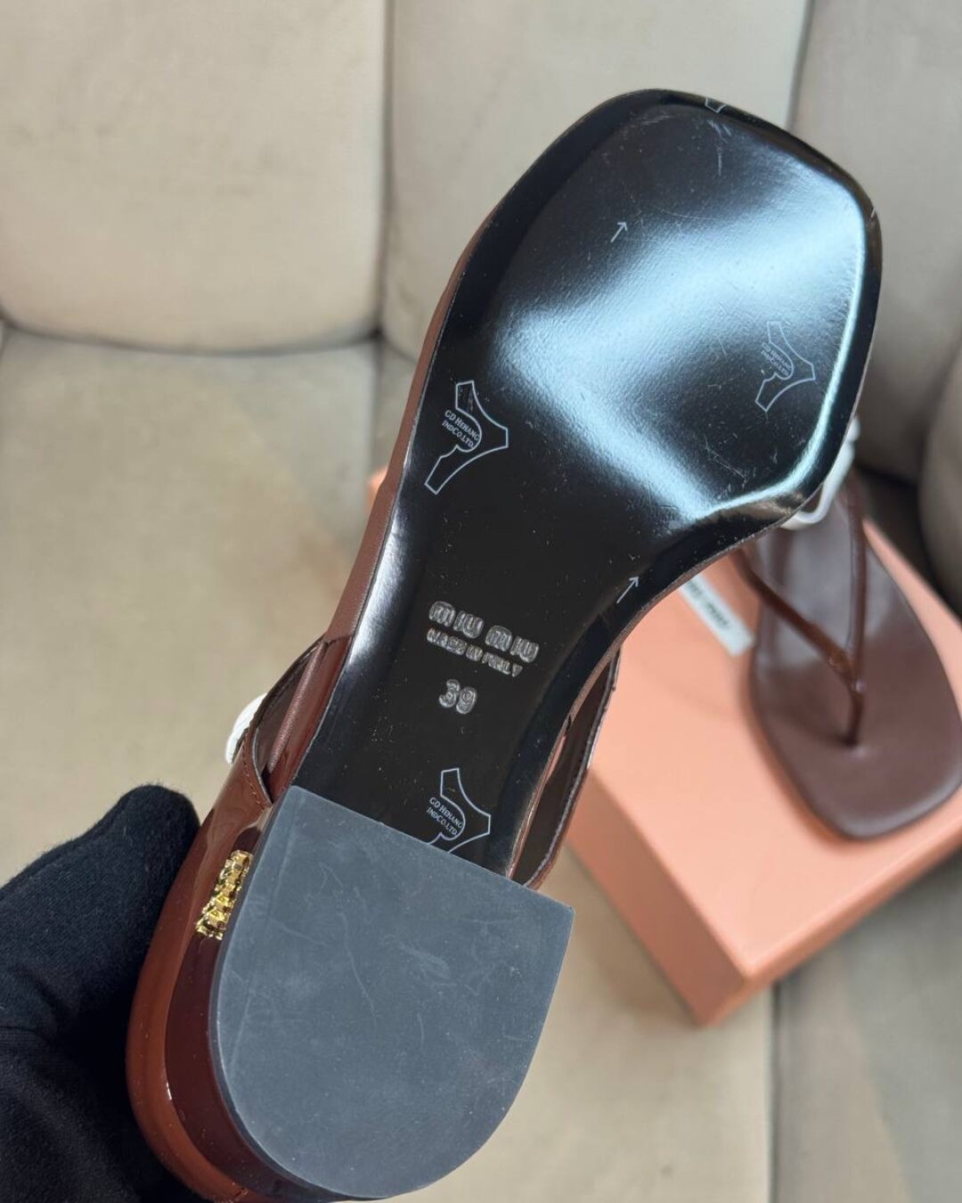 Босоножки Miu Miu