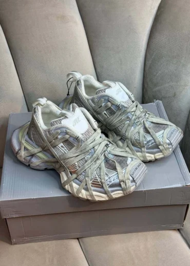 Кроссовки Balenciaga 3XL Extreme Lace Trainers Light Beige