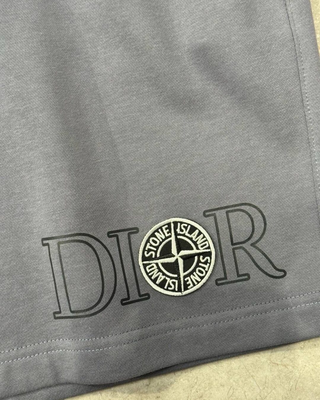 Шорты Dior x Stone Island