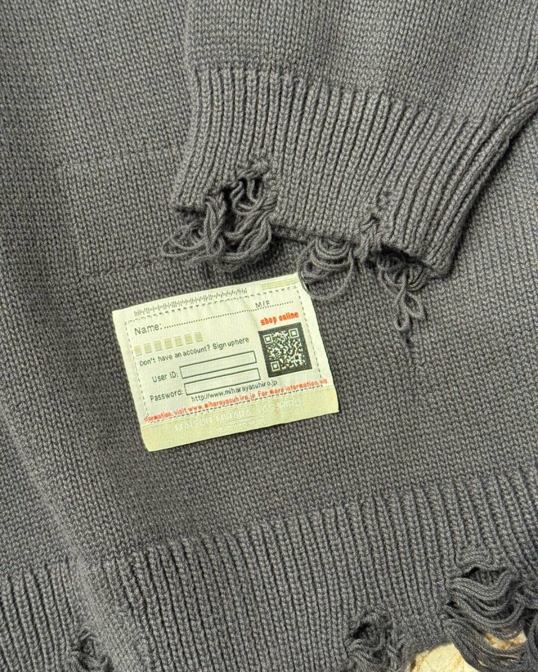 Свитер Maison Mihara