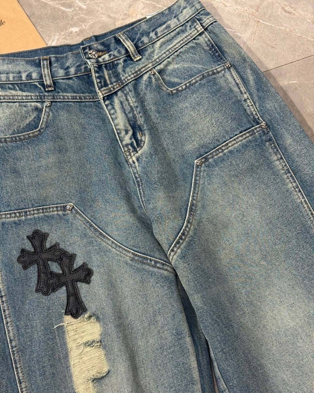 Джинсы Chrome Hearts