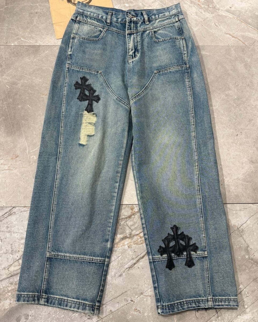 Джинсы Chrome Hearts