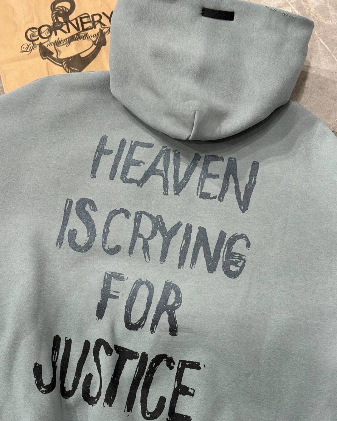 Утепленное Худи Fear of God