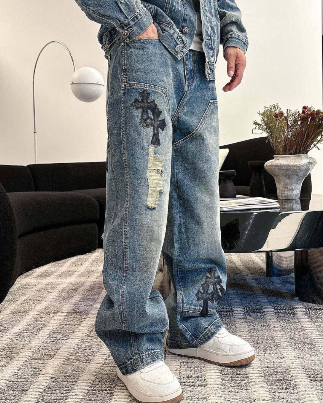 Джинсы Chrome Hearts