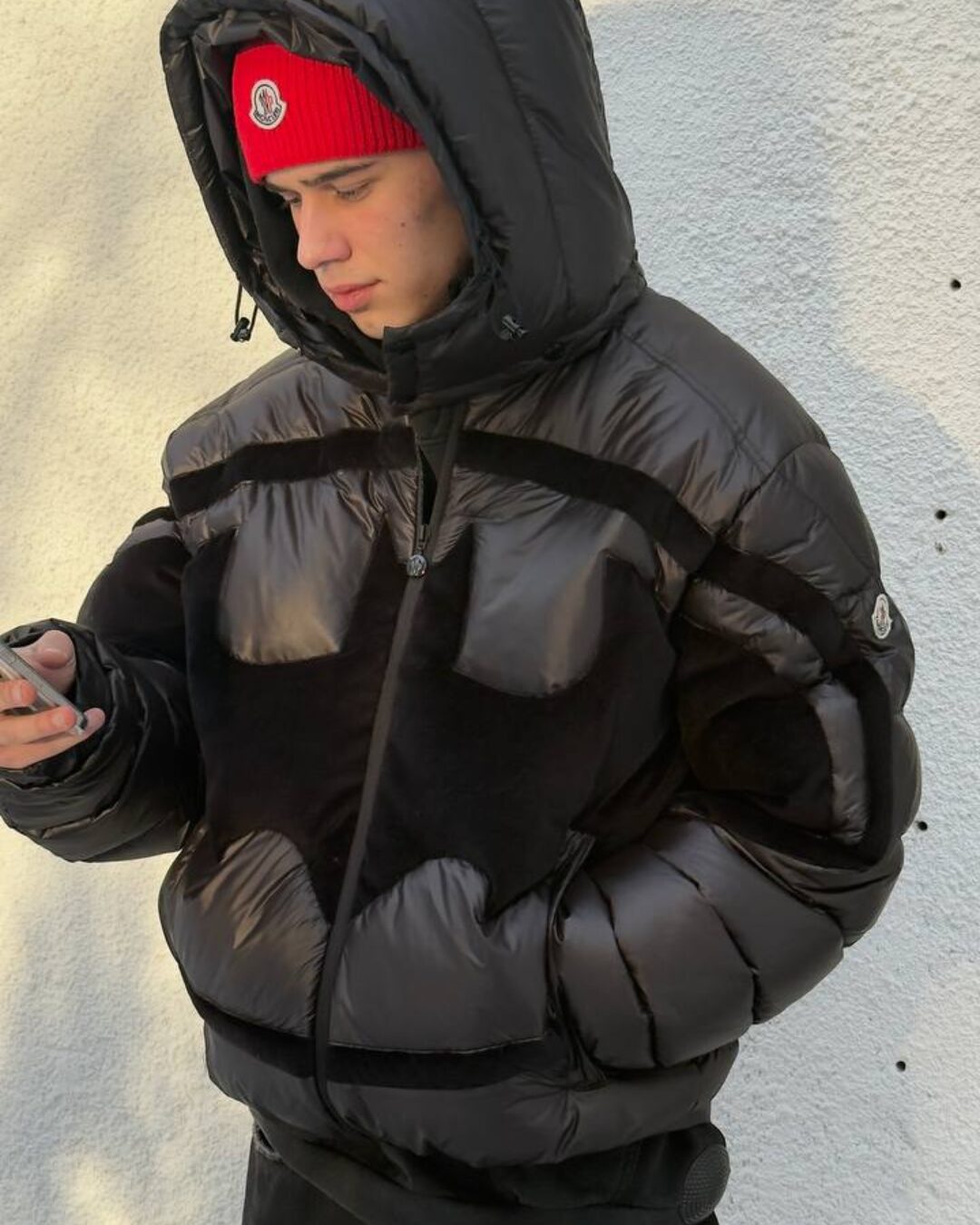 Пуховик Moncler x DC