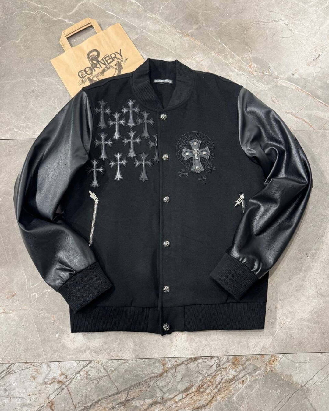 Бомбер Chrome Hearts