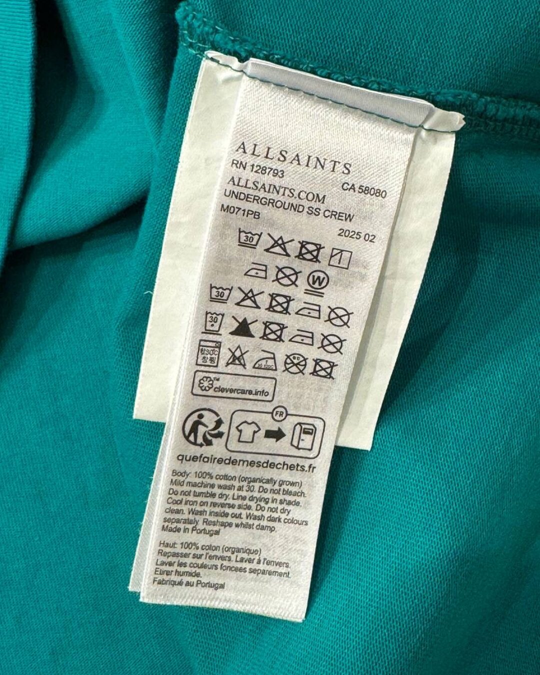 Футболка All Saints