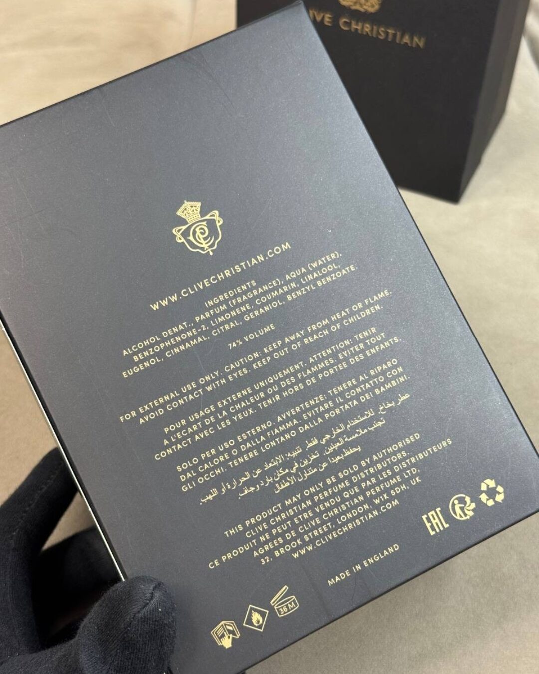 Парфюм Clive Cristian Noble XXI Blonde Amber