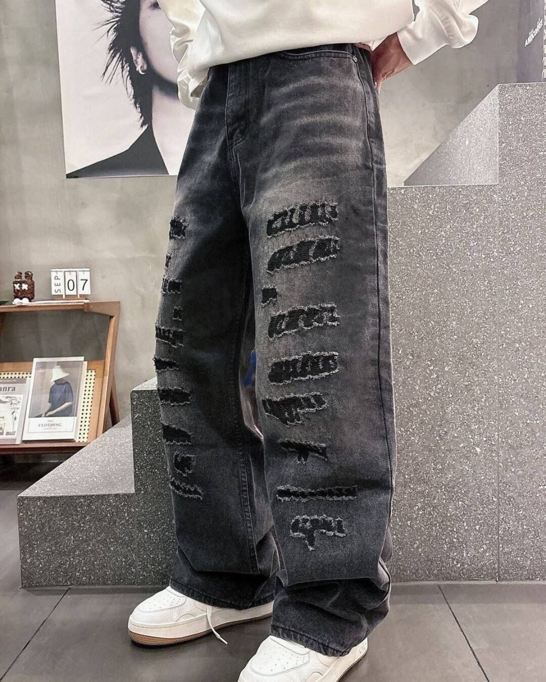 Джинсы Chrome Hearts