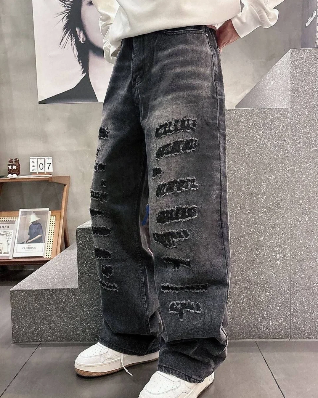 Джинсы Chrome Hearts