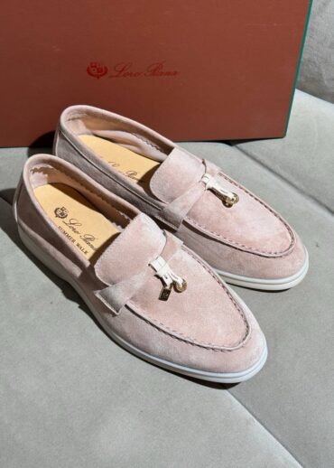 Лоферы Loro Piana Light Pink