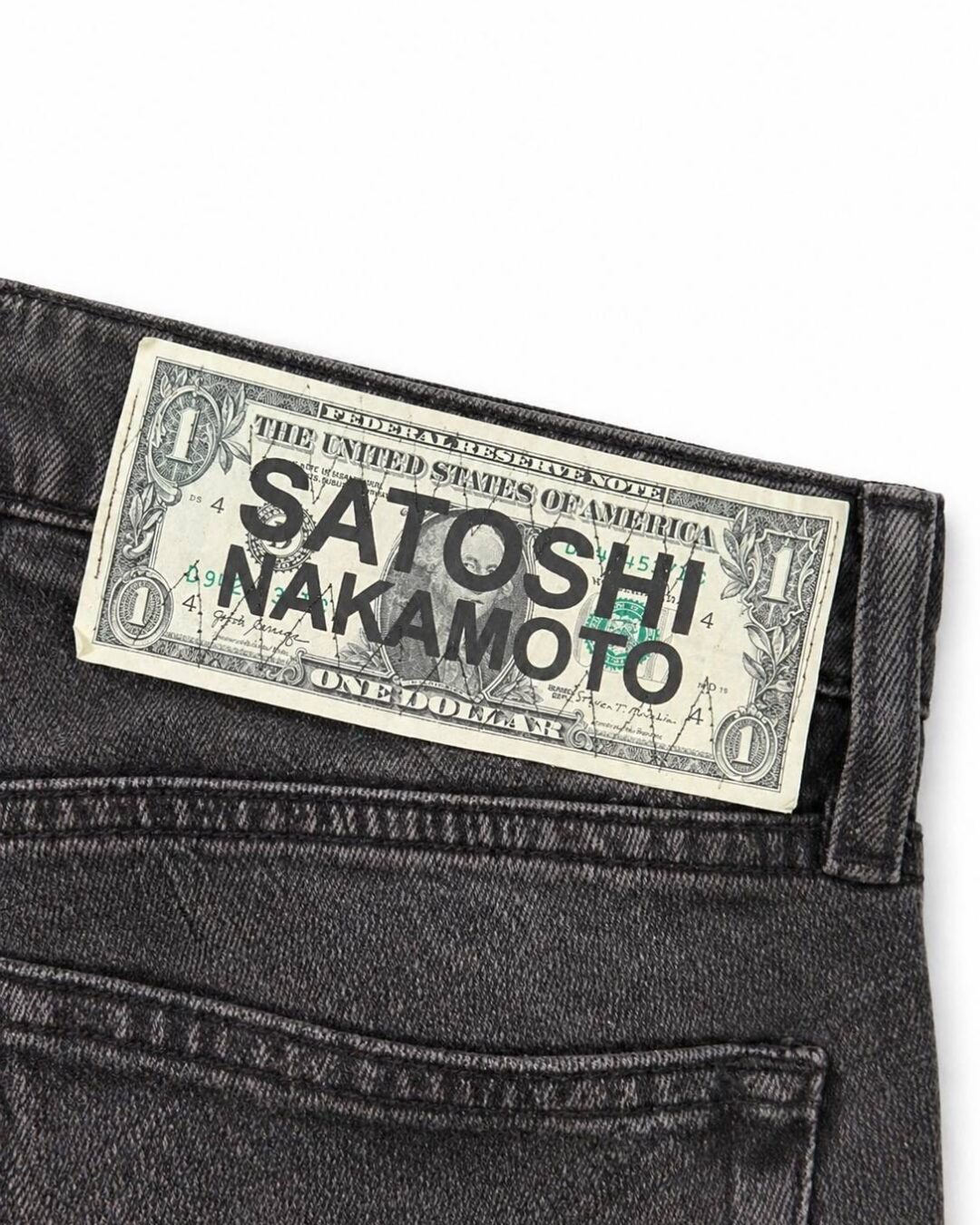 Джинсы Satoshi Nakamoto