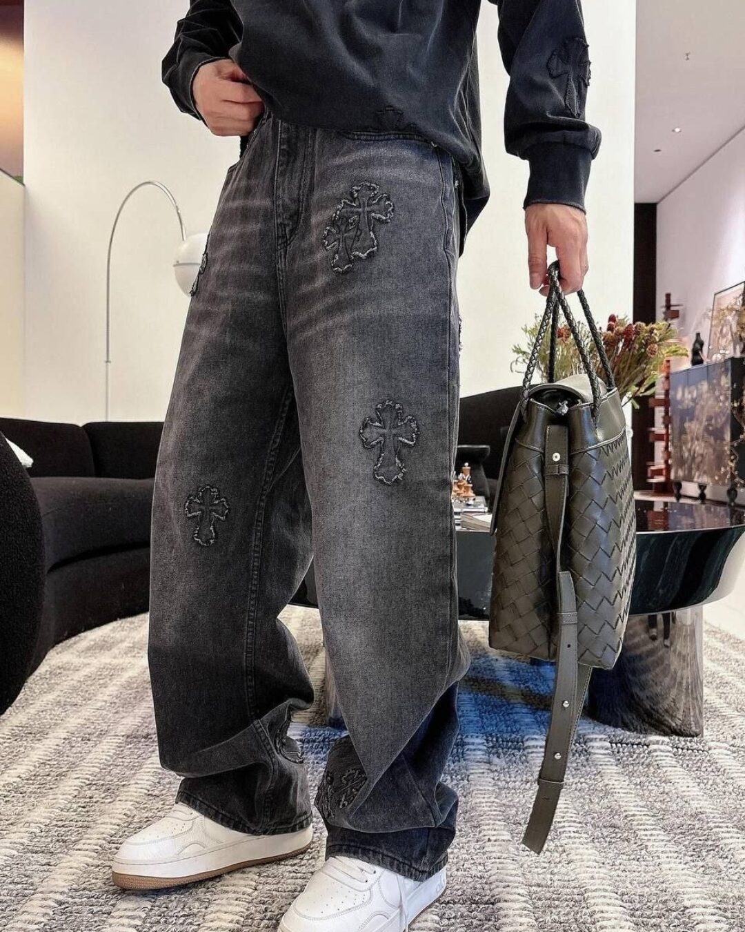 Джинсы Chrome Hearts