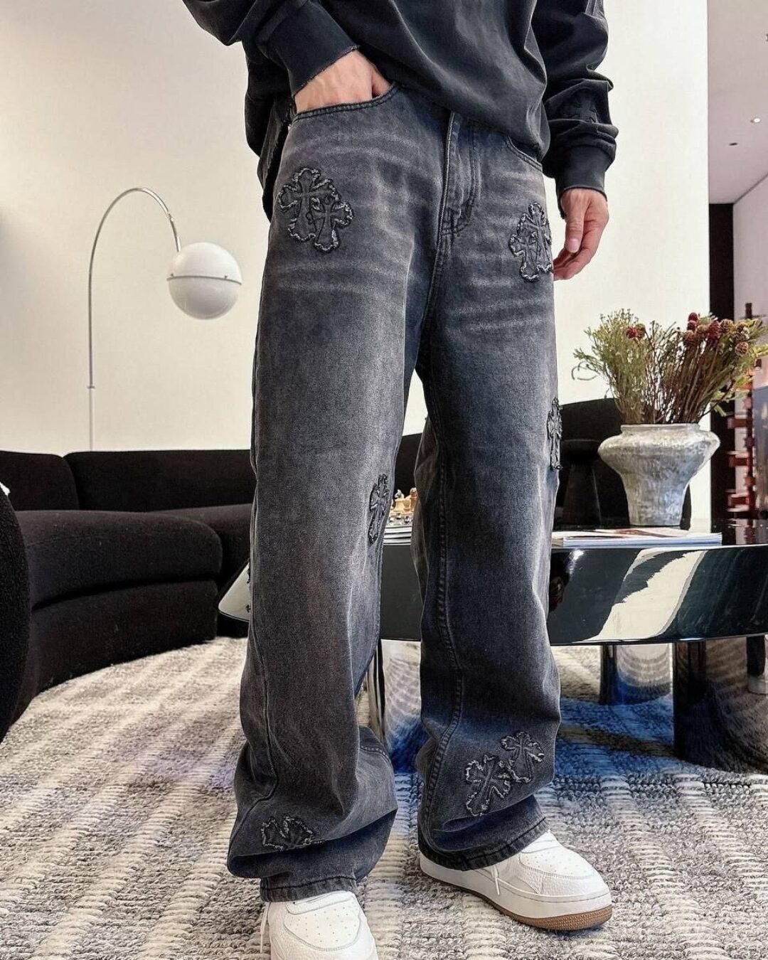 Джинсы Chrome Hearts