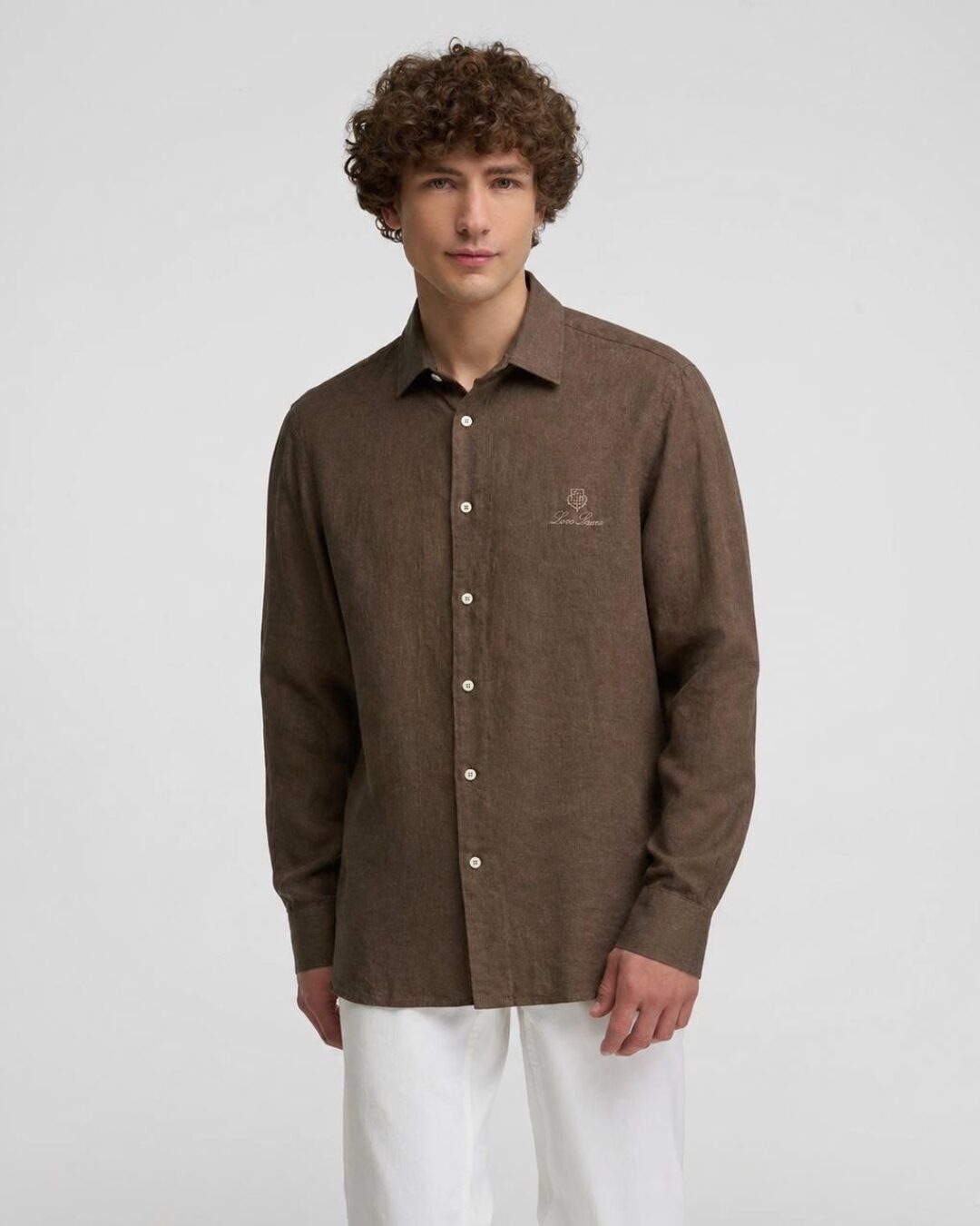 Льняная рубашка Loro Piana