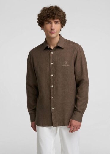 Льняная рубашка Loro Piana
