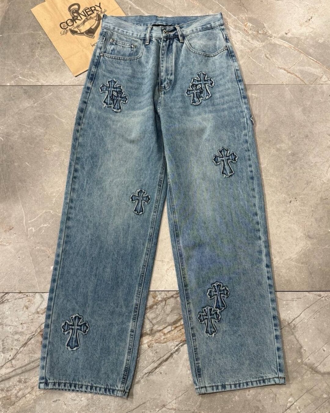 Джинсы Chrome Hearts