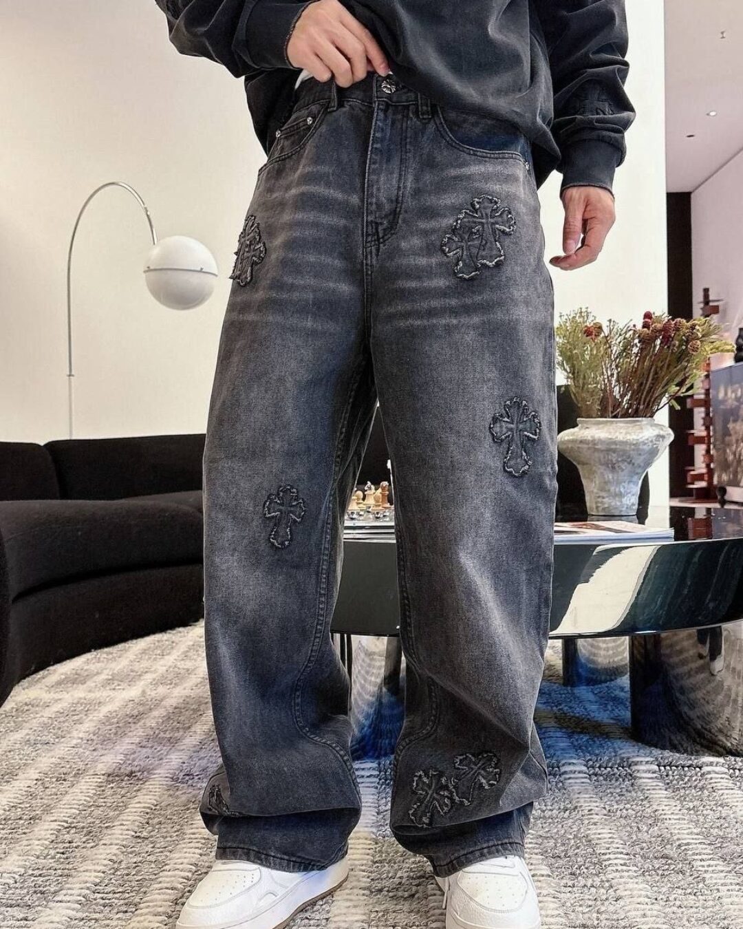 Джинсы Chrome Hearts