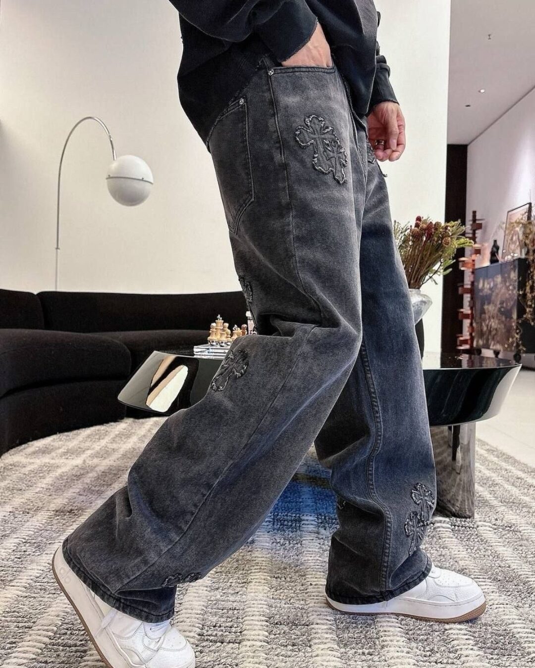 Джинсы Chrome Hearts