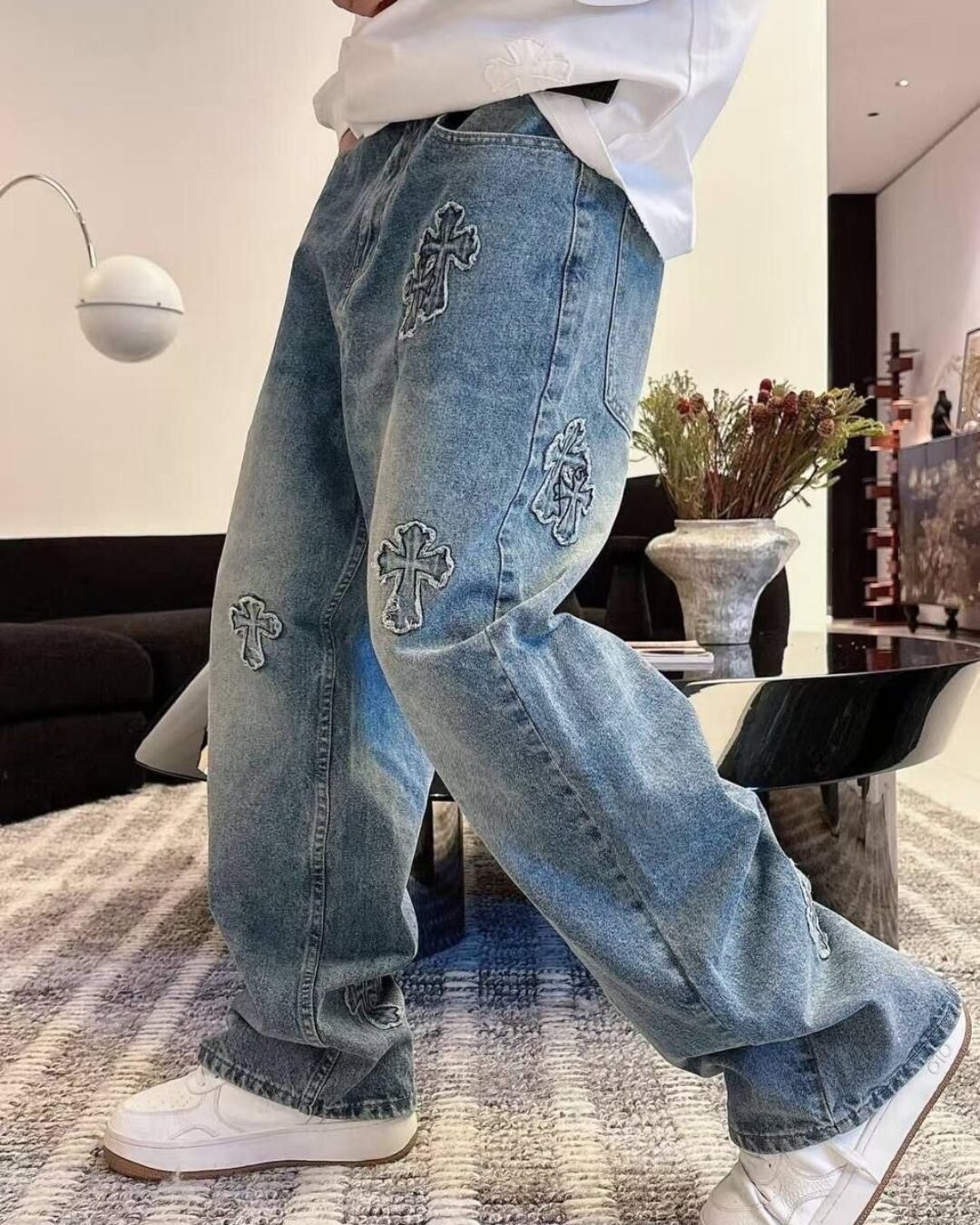 Джинсы Chrome Hearts