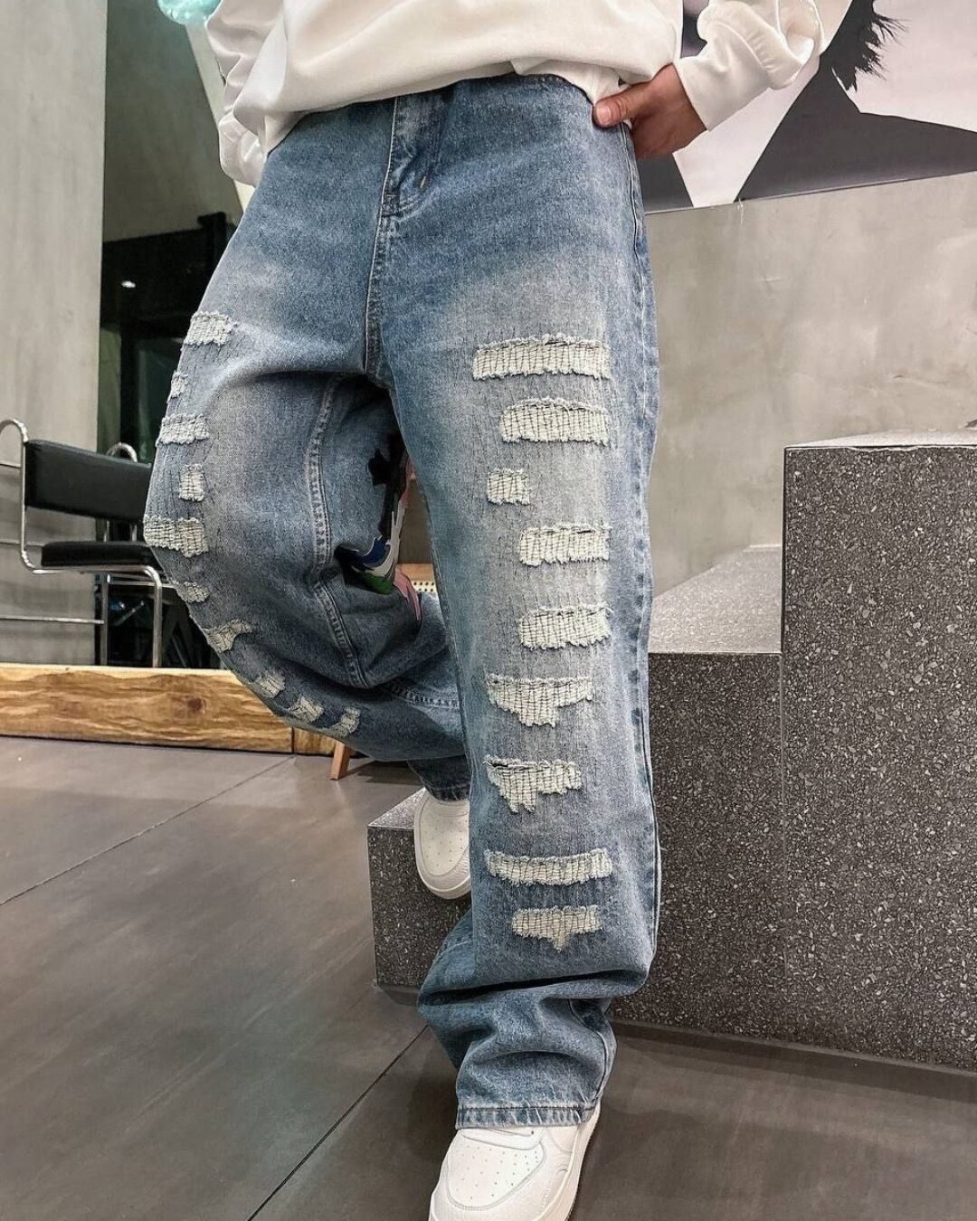 Джинсы Chrome Hearts