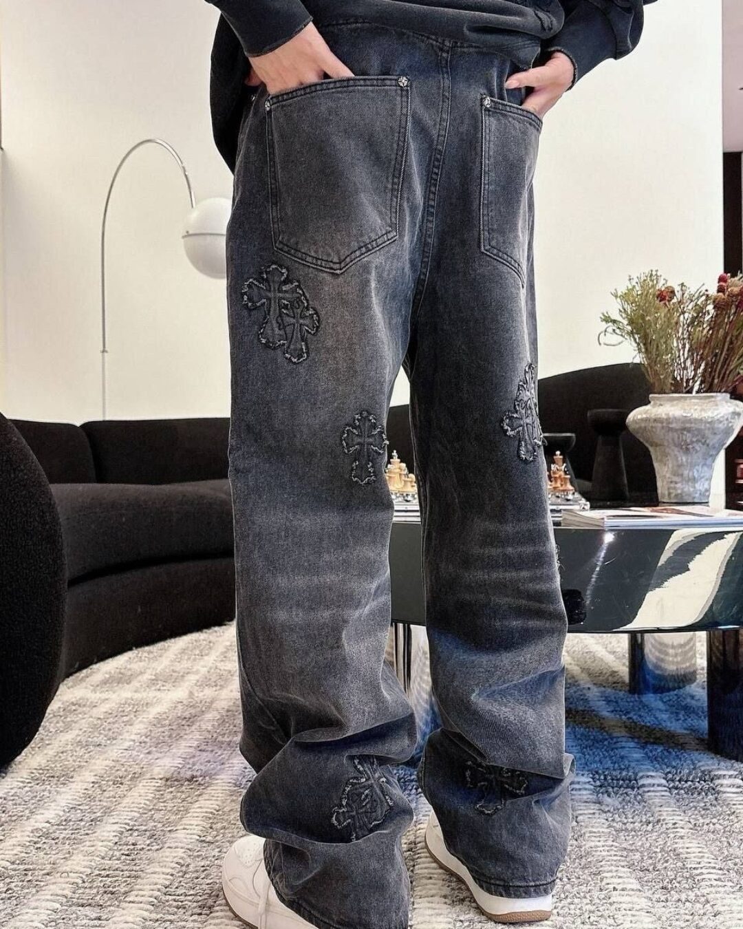 Джинсы Chrome Hearts