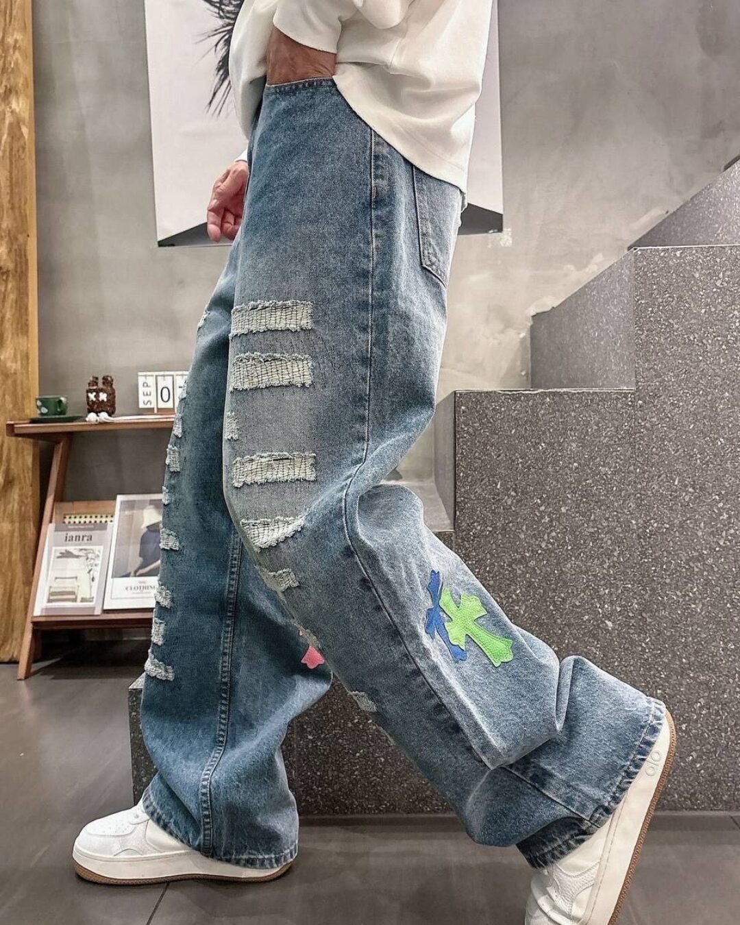 Джинсы Chrome Hearts