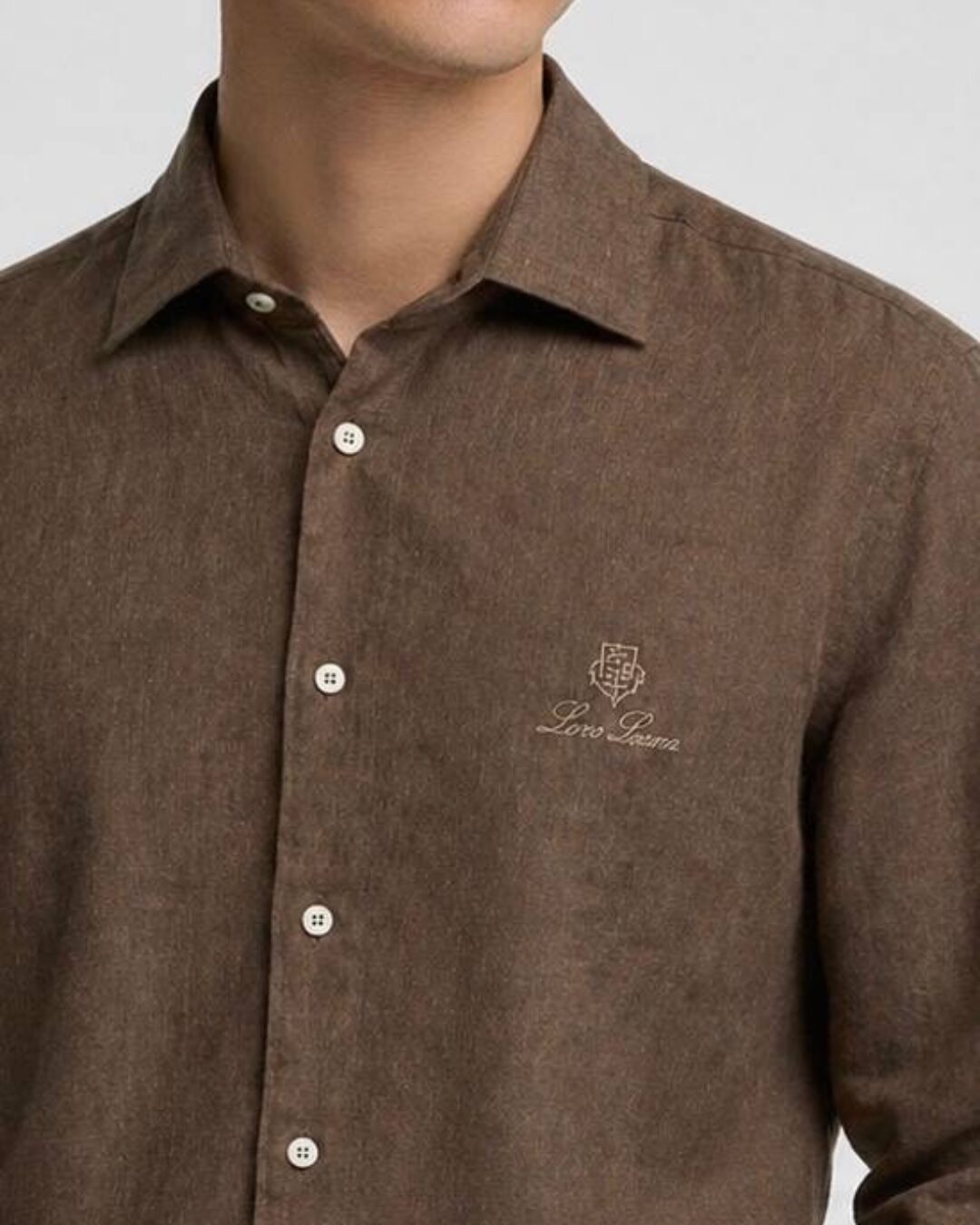 Льняная рубашка Loro Piana