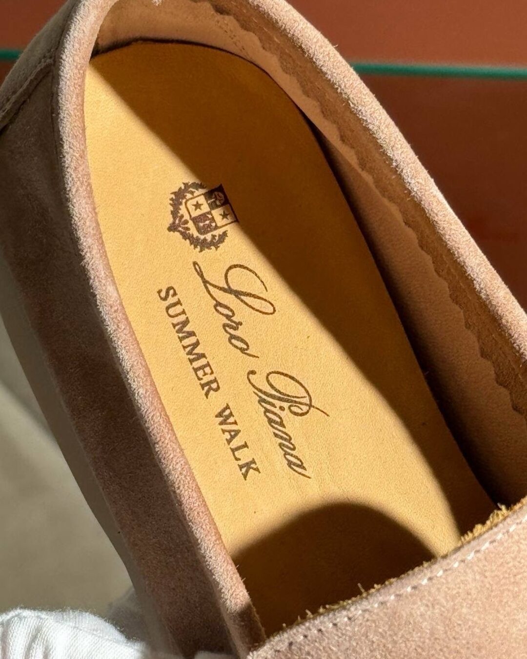 Лоферы Loro Piana Light Pink