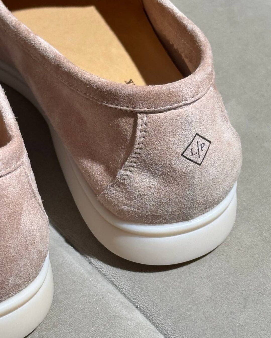 Лоферы Loro Piana Light Pink