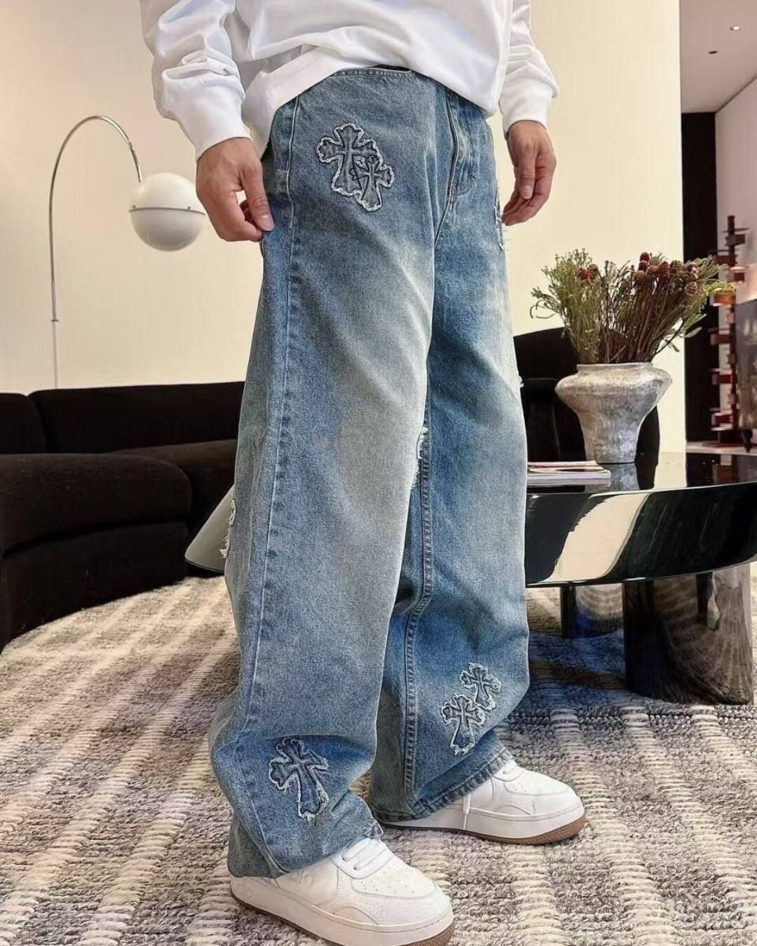 Джинсы Chrome Hearts