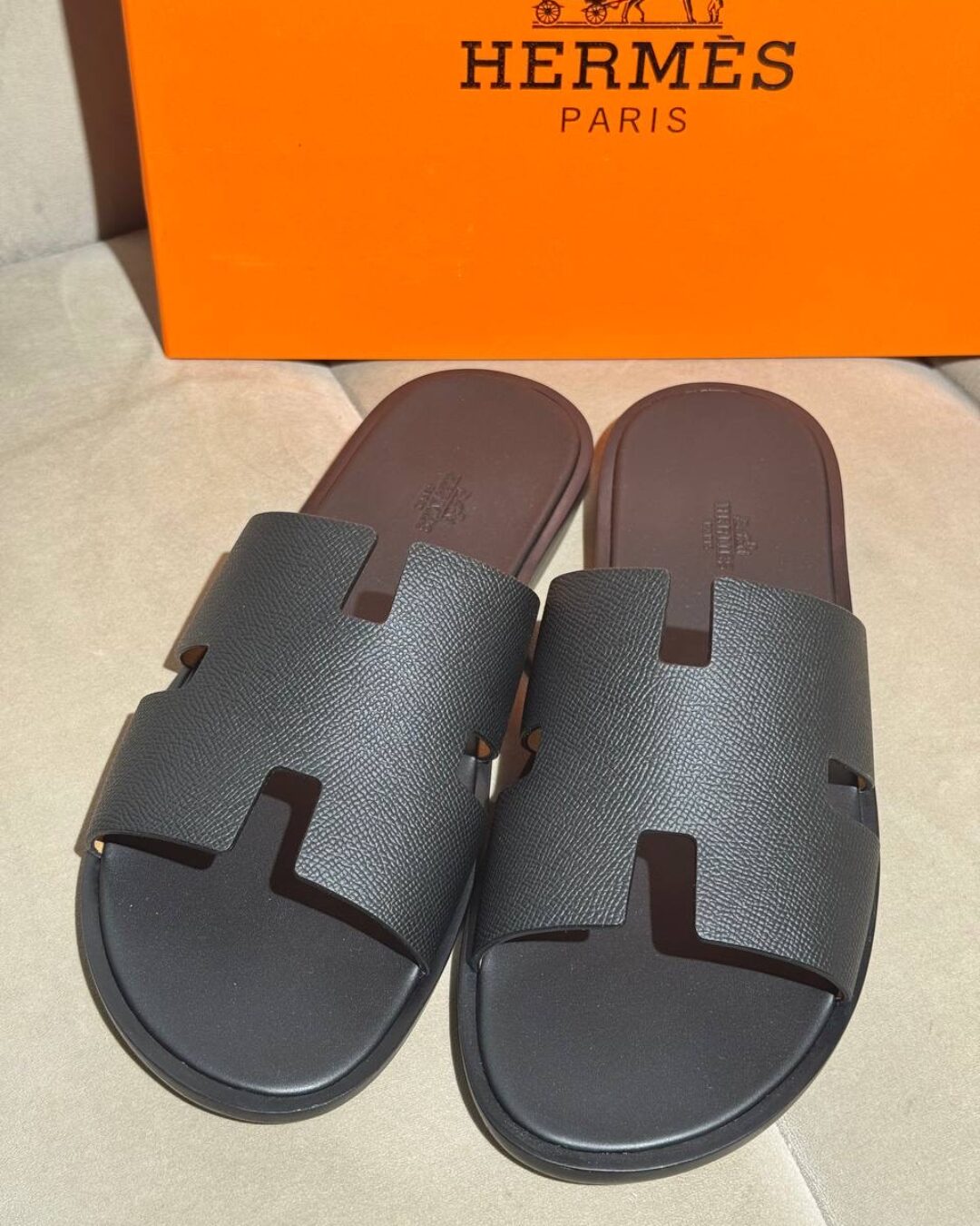 Тапки Hermes