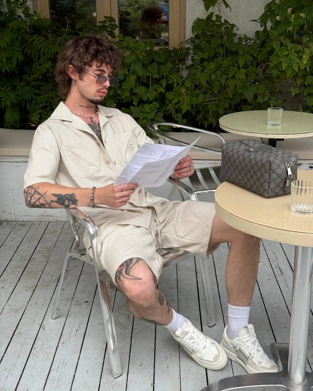 Летний костюм Jacquemus