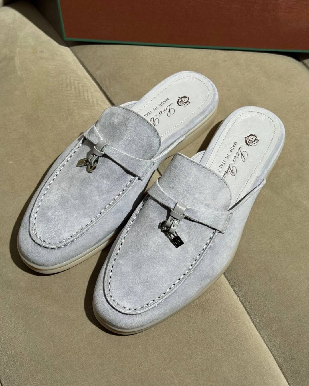 Мюли Loro Piana L. Grey