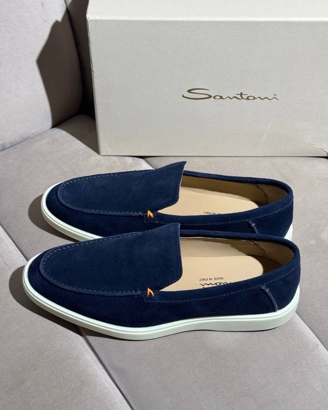 Лоферы Santoni