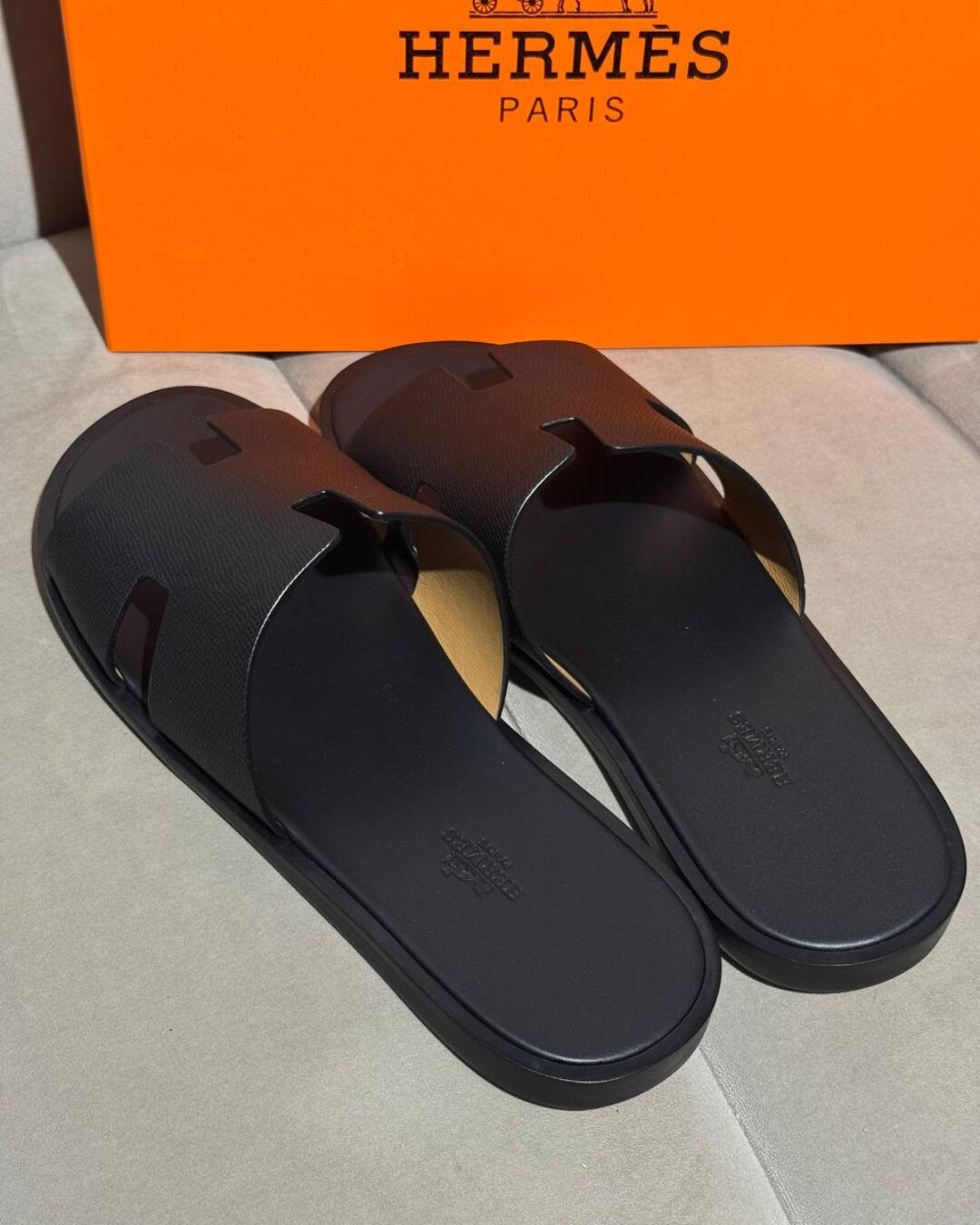 Тапки Hermes