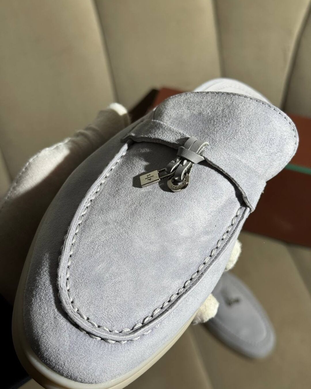 Мюли Loro Piana L. Grey