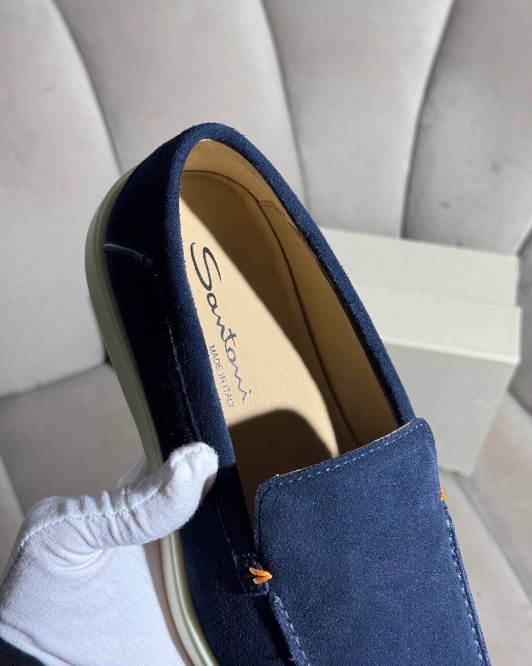 Лоферы Santoni